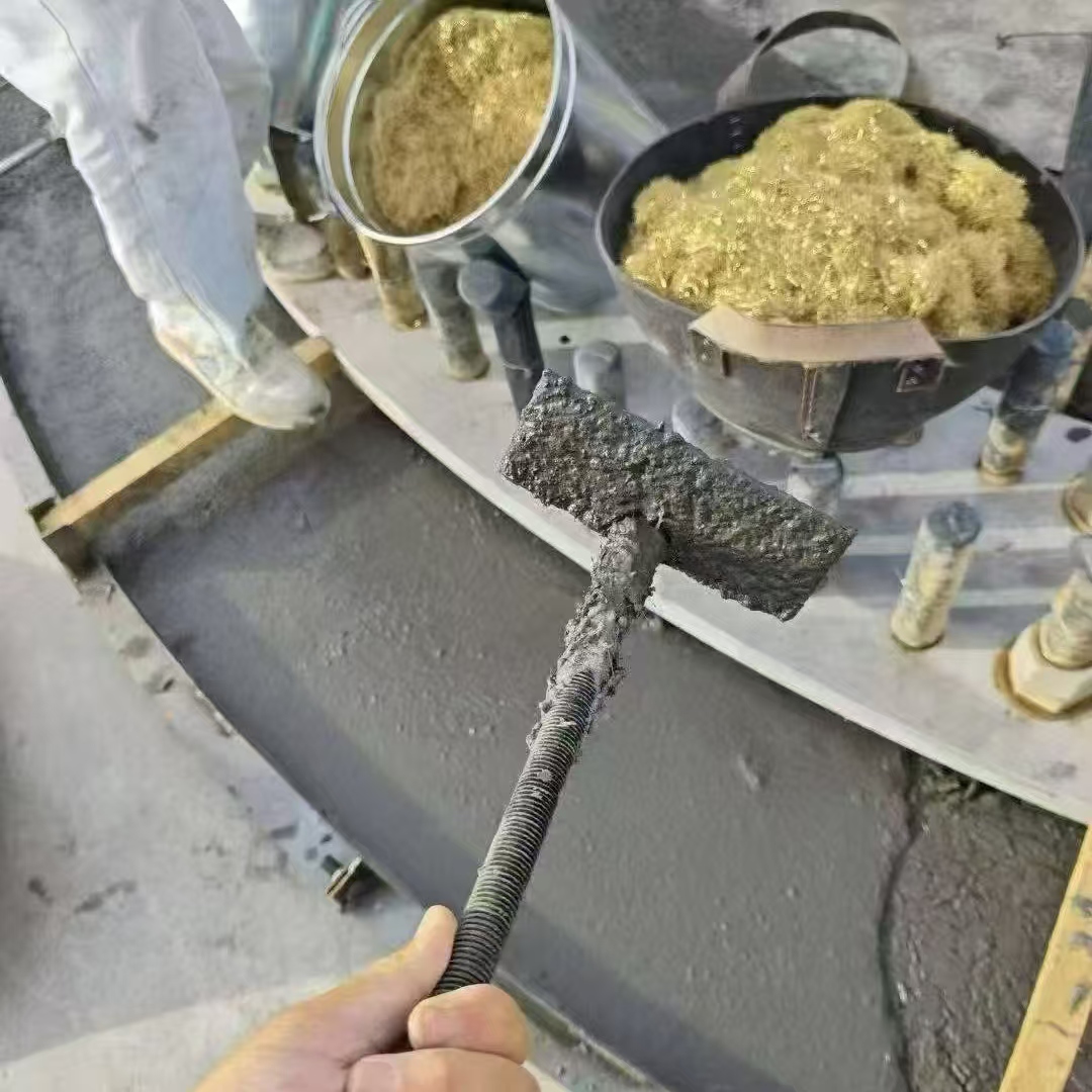 西岗C120钢纤维高强无收灌浆料 轧机压缩机汽轮机发电机锻压设备底座灌浆材料